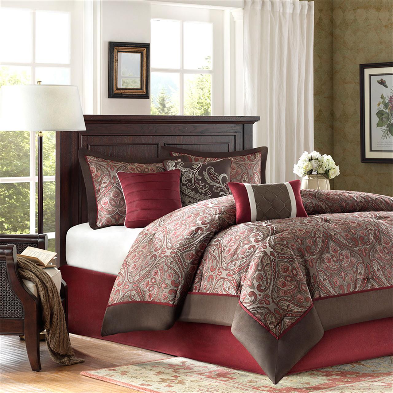 7 piece comforter set queen