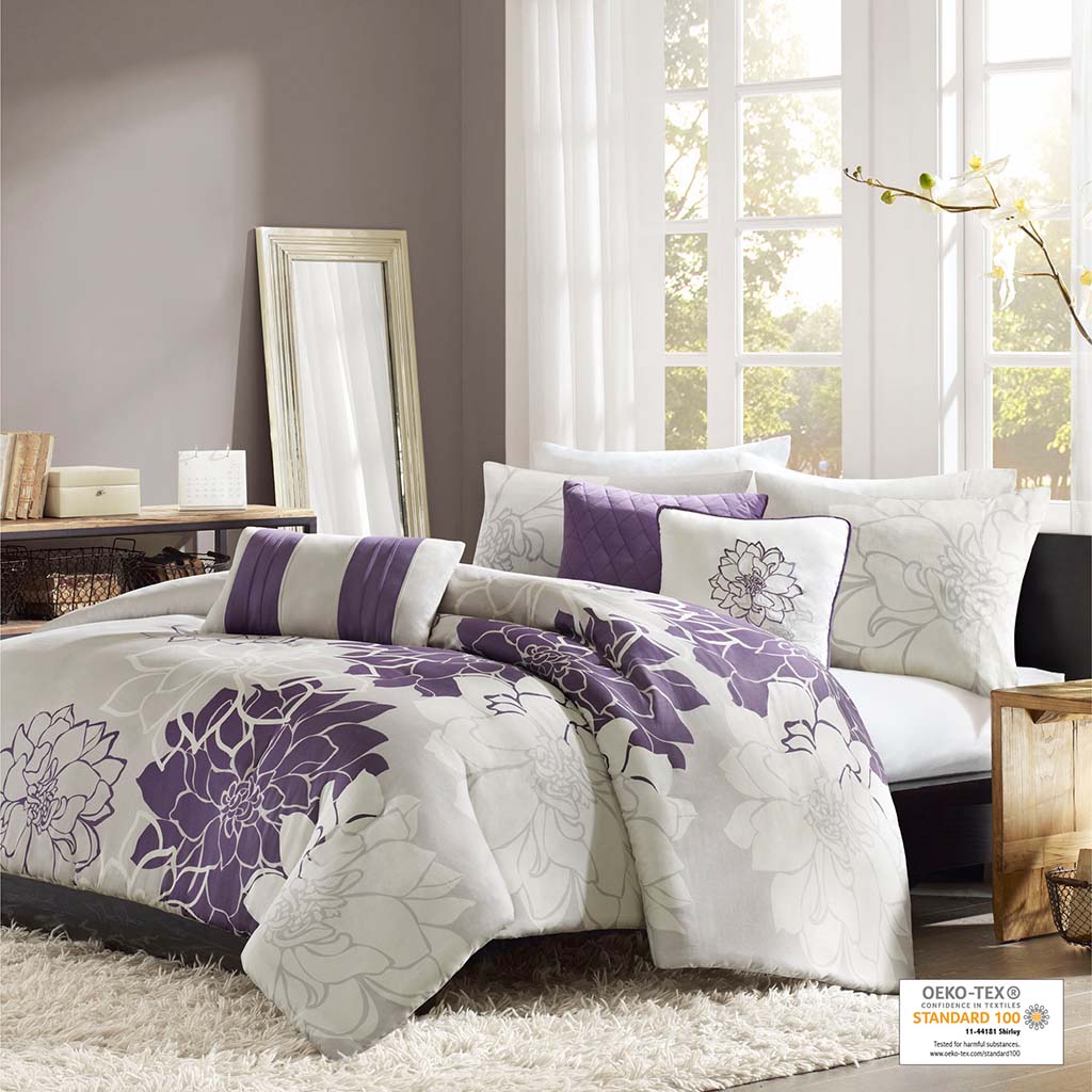 purple galaxy duvet cover