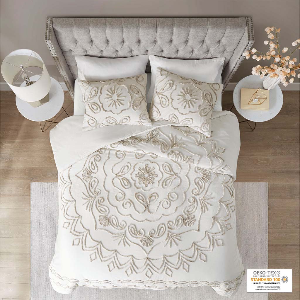 chenille duvet cover set