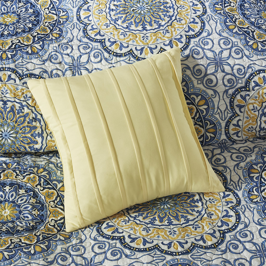 Juego de edredón reversible Madison Park Tánger de 6 piezas con almohadas - Imagen 7 de 25