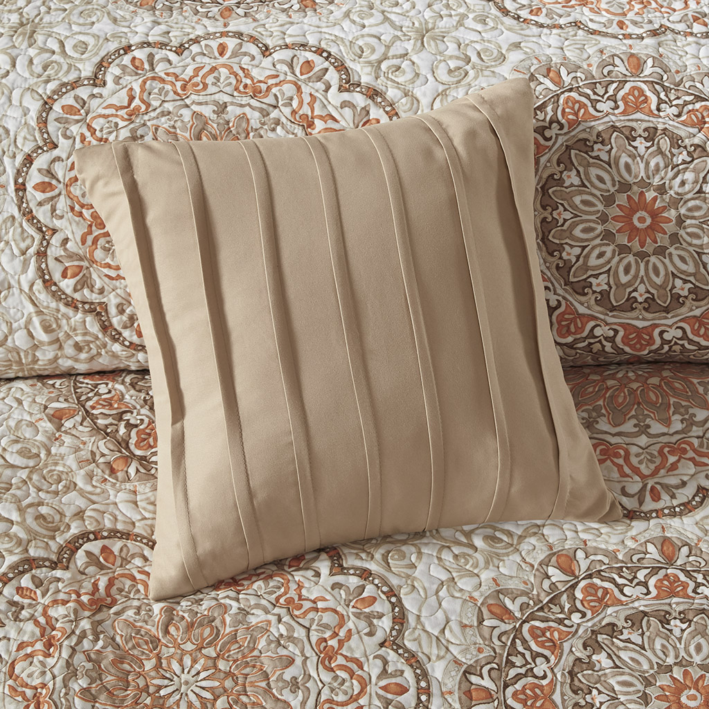 Juego de edredón reversible Madison Park Tánger de 6 piezas con almohadas - Imagen 19 de 25