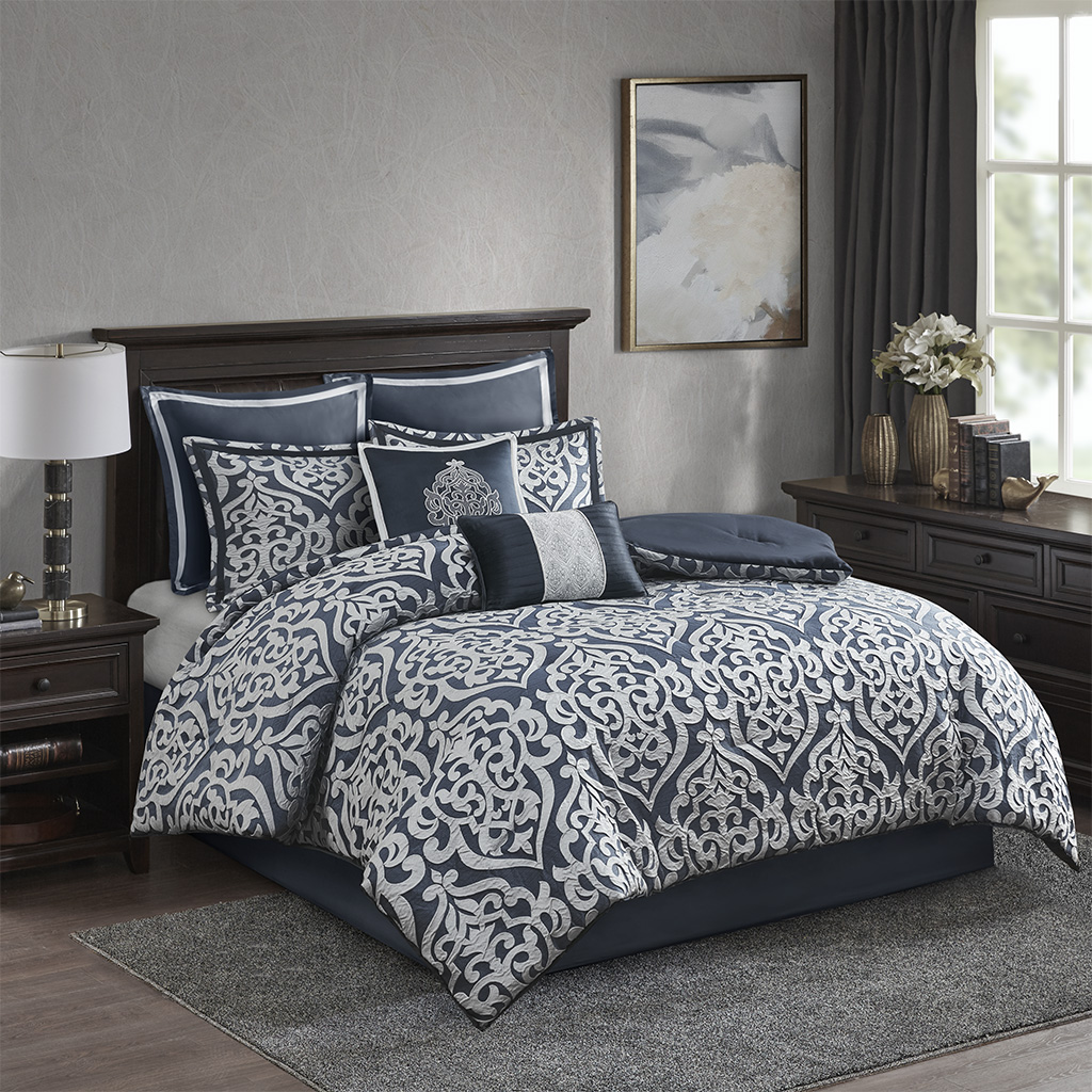 Madison Park Signature - Barely There Comforter Set - King - Natural