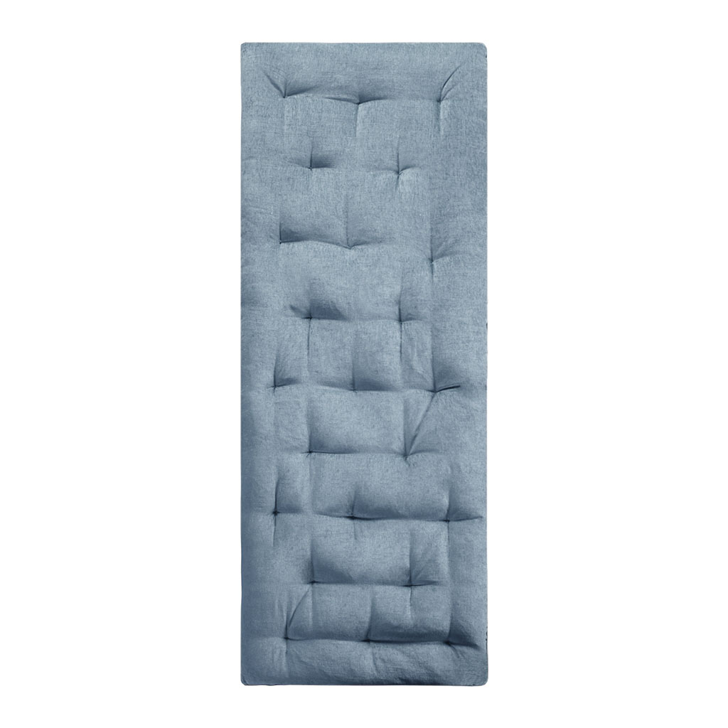 Intelligent Design Poly Chenille Lounge Floor Portable Pillow Cushion 27" x 74" - Picture 11 of 22
