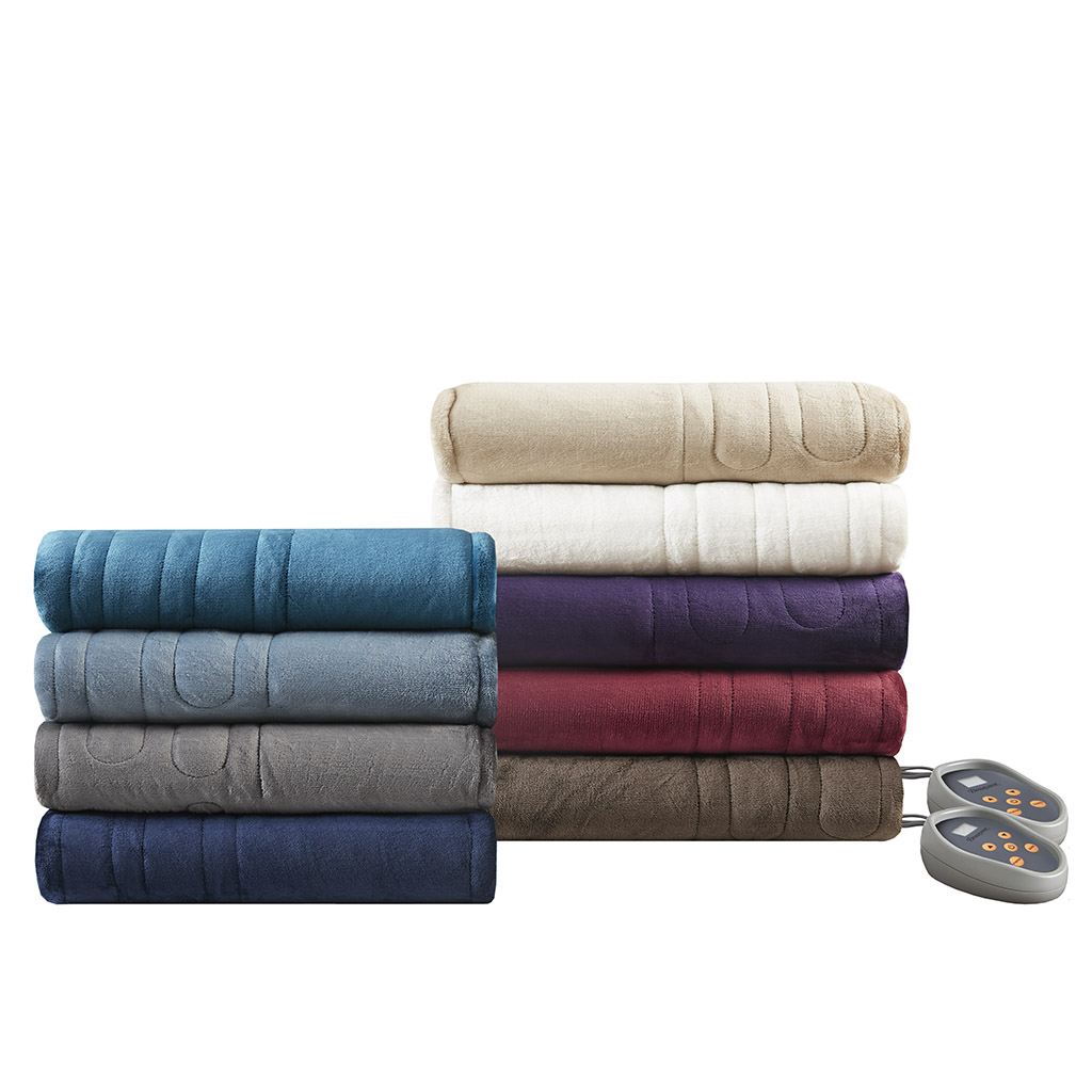 beautyrest heated microlight to berber blanket