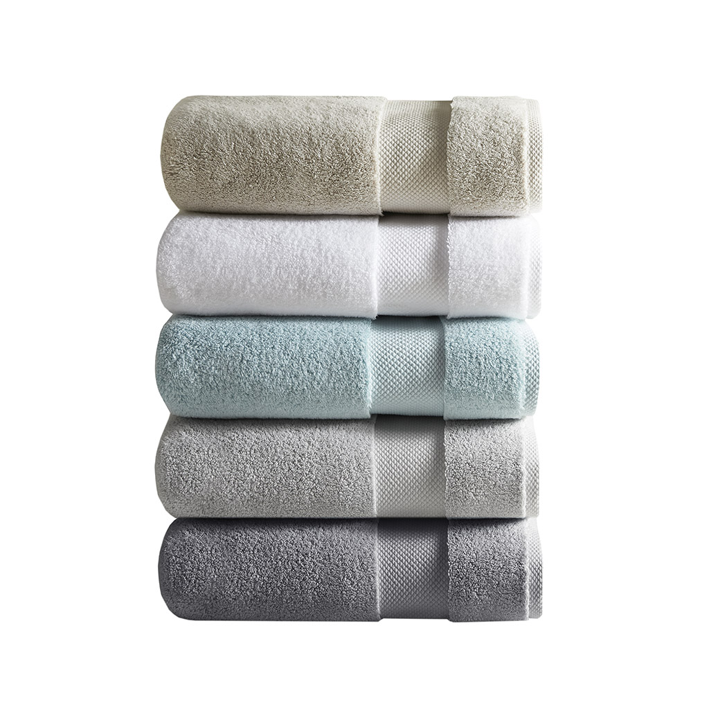 Madison Park Signature Splendor 1000gsm 100% Cotton 6 Piece Towel Set | eBay