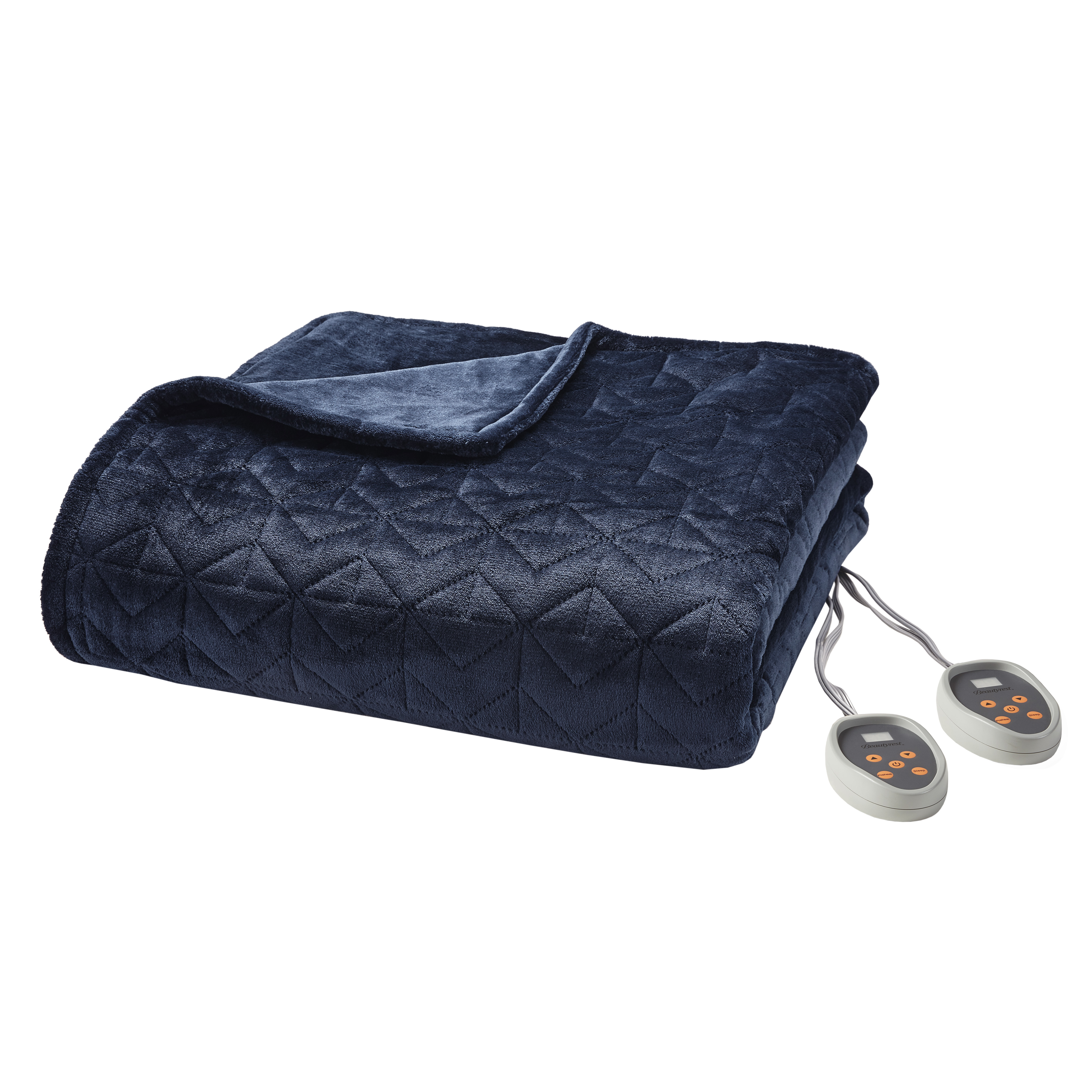 Beautyrest Quilted Plush Heated Blanket