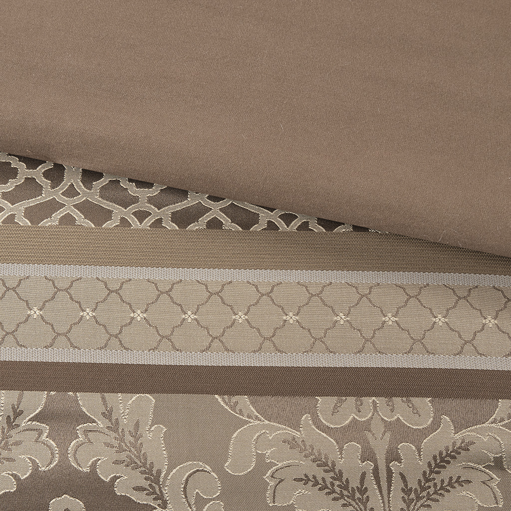 Madison Park Bellagio 7 Piece Jacquard Comforter Set eBay