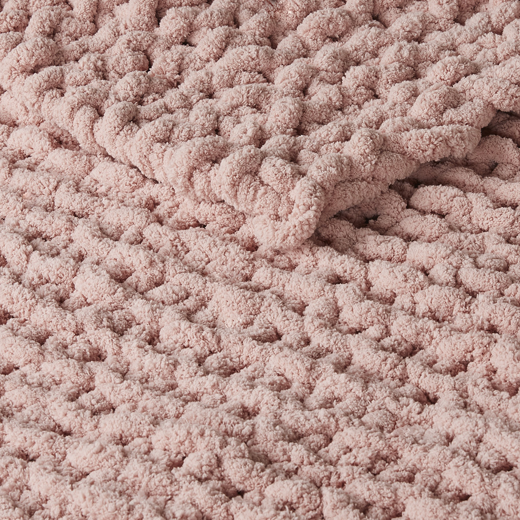 Madison Park Chenille Chunky Knit Throw eBay