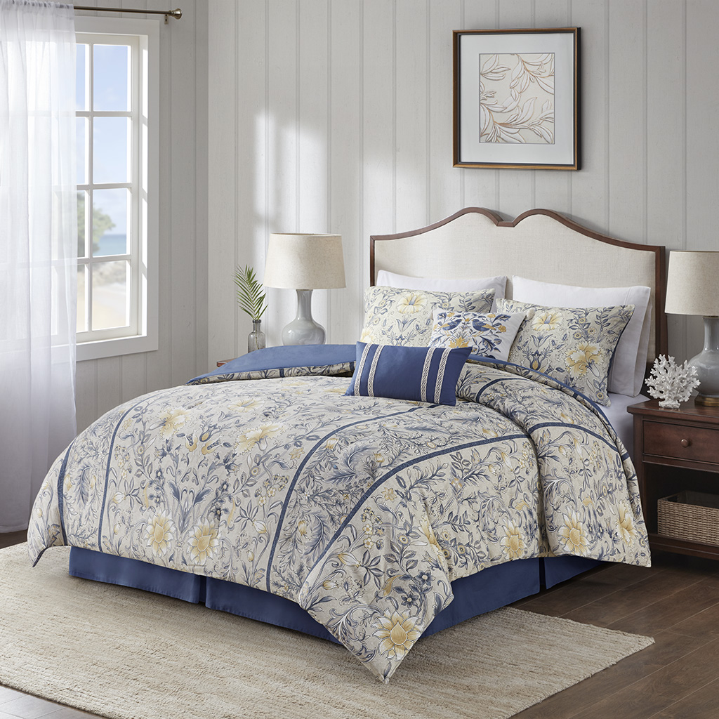 Harbor House Livia 6 Piece Cotton Comforter Set | EBay